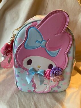 Her universe Sanrio my melody mini floral pastel backpack